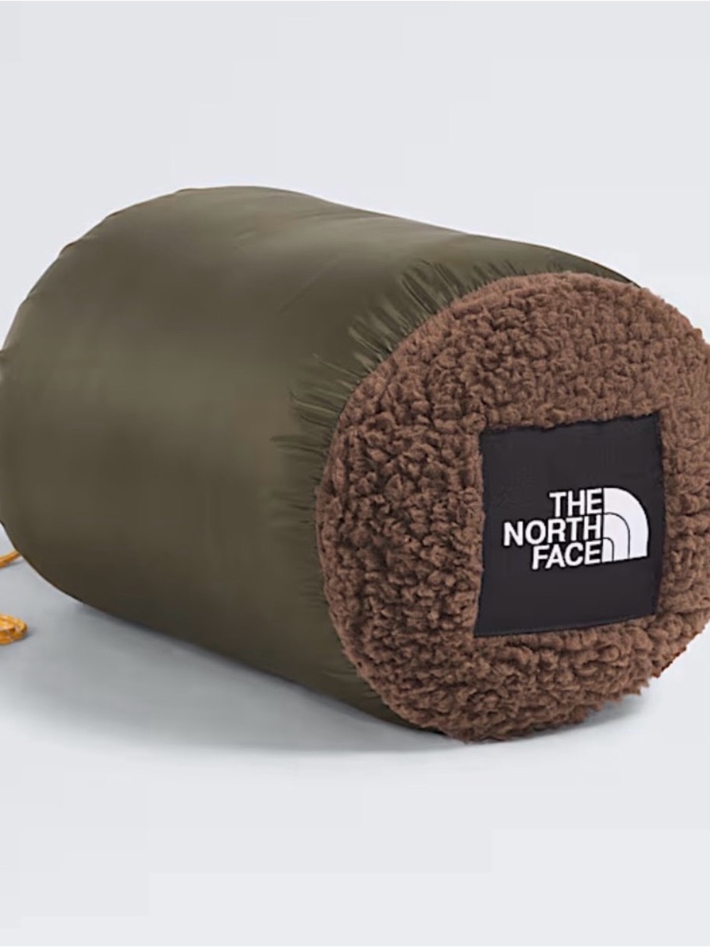 The North Face Olive Green Wawona Fuzzy Blanket Poncho Unisex